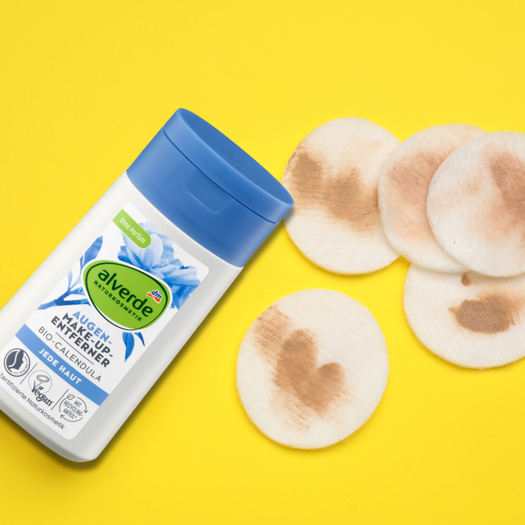 Alverde NATURAL COSMETICS Eye Makeup Remover Organic Calendula, 100 ml