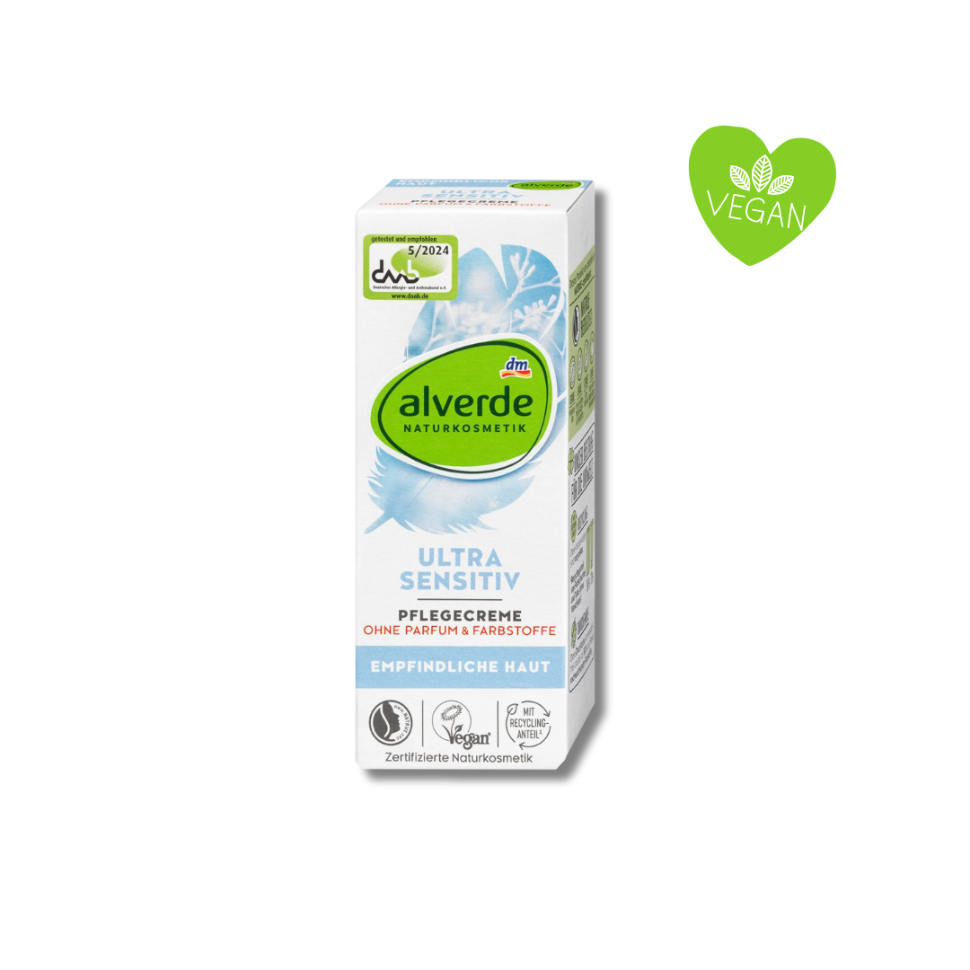 Alverde NATURAL COSMETICS Ultra Sensitive Face Cream, 50 ml