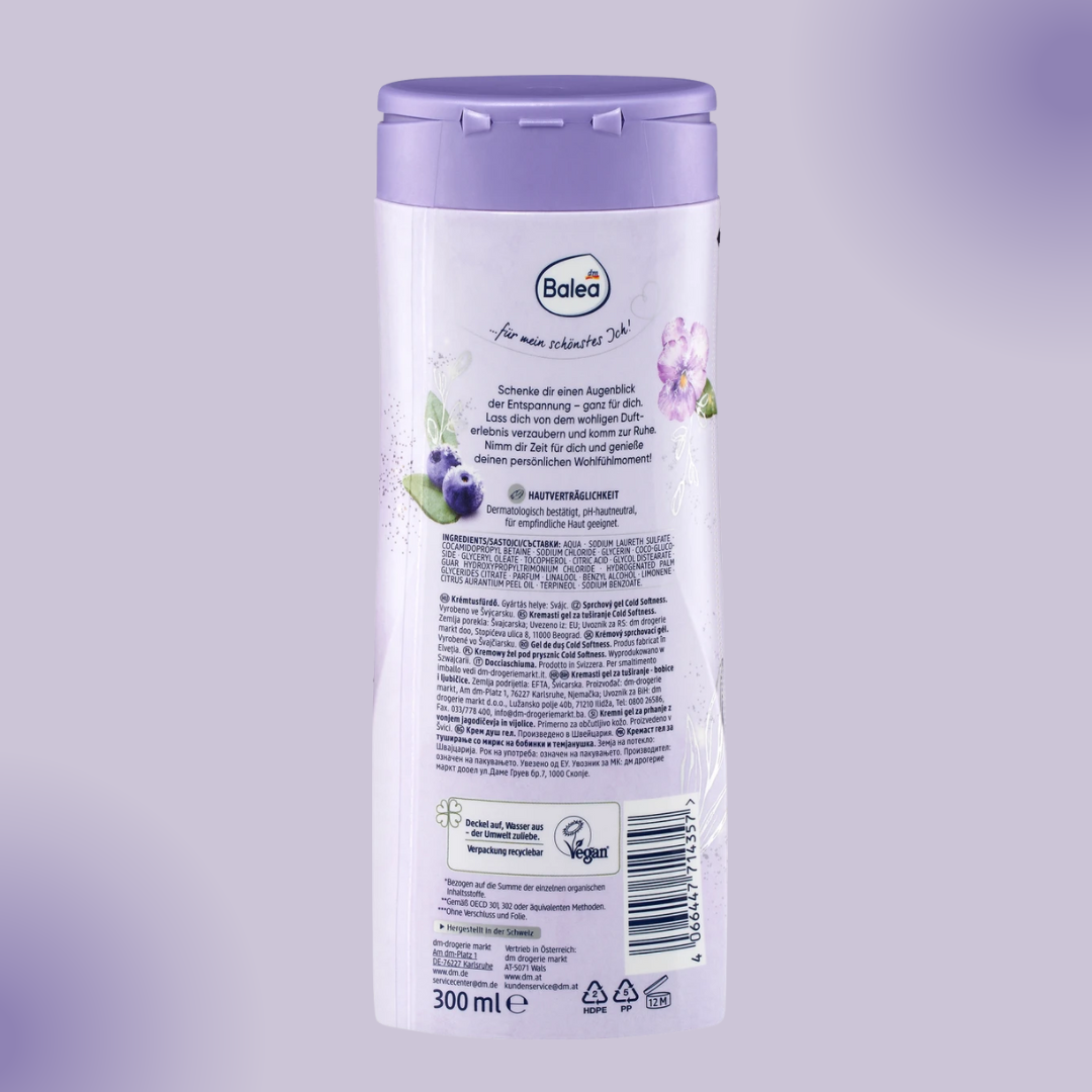 Balea Cold Softness Cream Shower, 300 ml