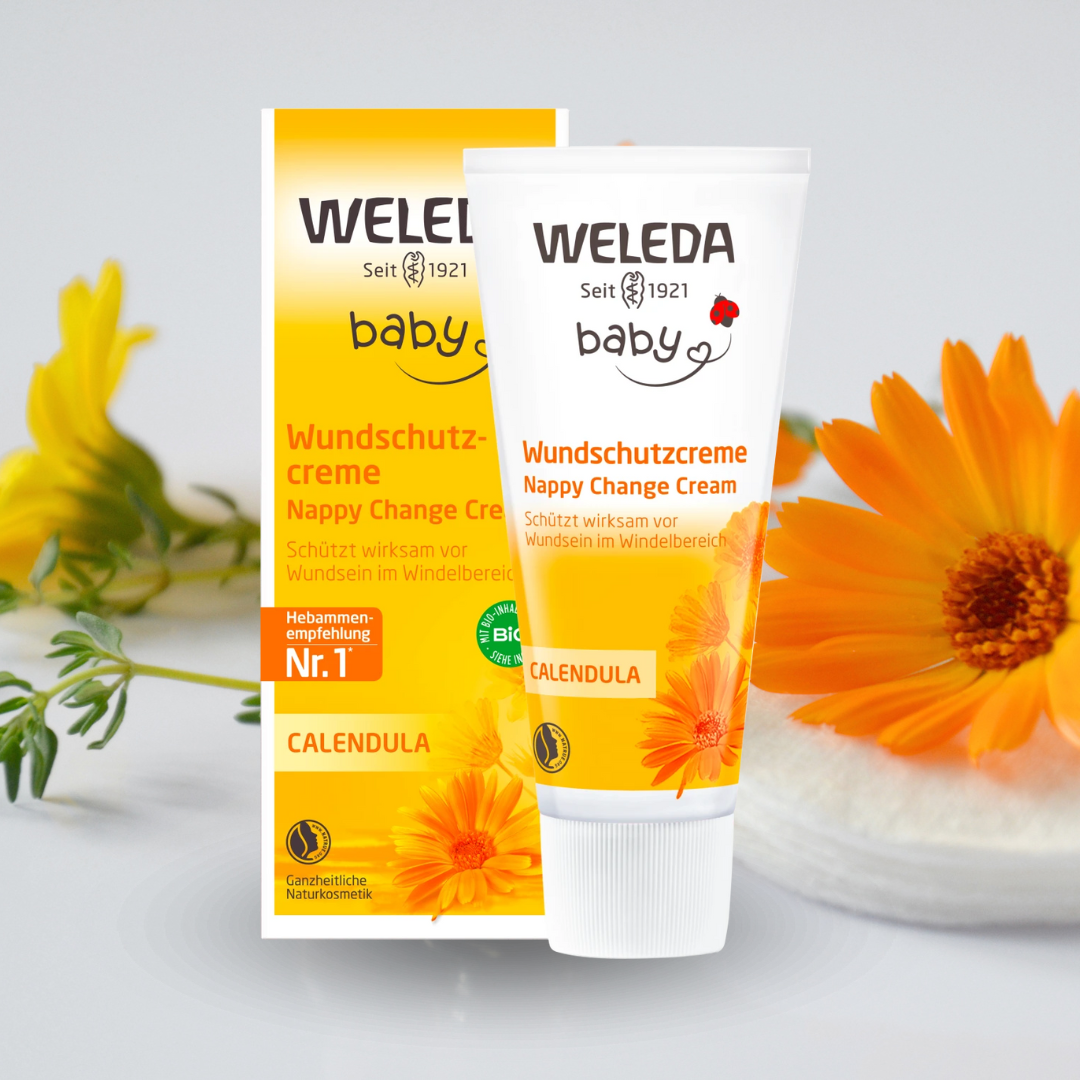 Weleda Baby Diaper Rash Cream Calendula, 75 ml