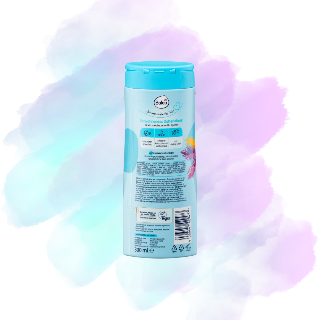 Balea After Sun Shower Gel, 300 ml