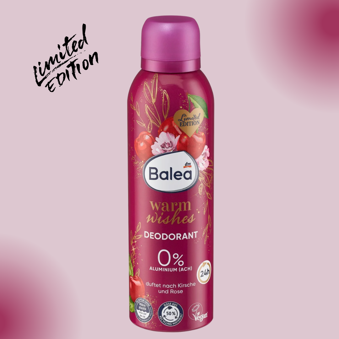 Balea Warm Wishes Deodorant Spray, 200 ml LIMITED EDITION