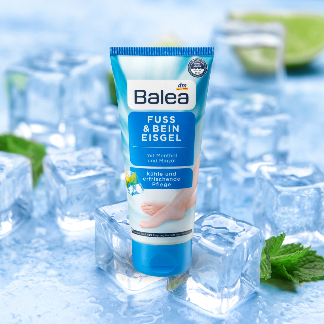 Balea Foot & Leg Ice Gel, 100 ml.