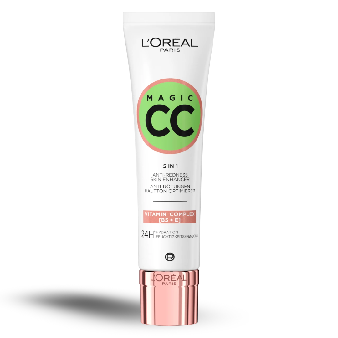 L'ORÉAL PARiS CC Cream Anti-Redness, Hydrating, SPF 20, 30 ml