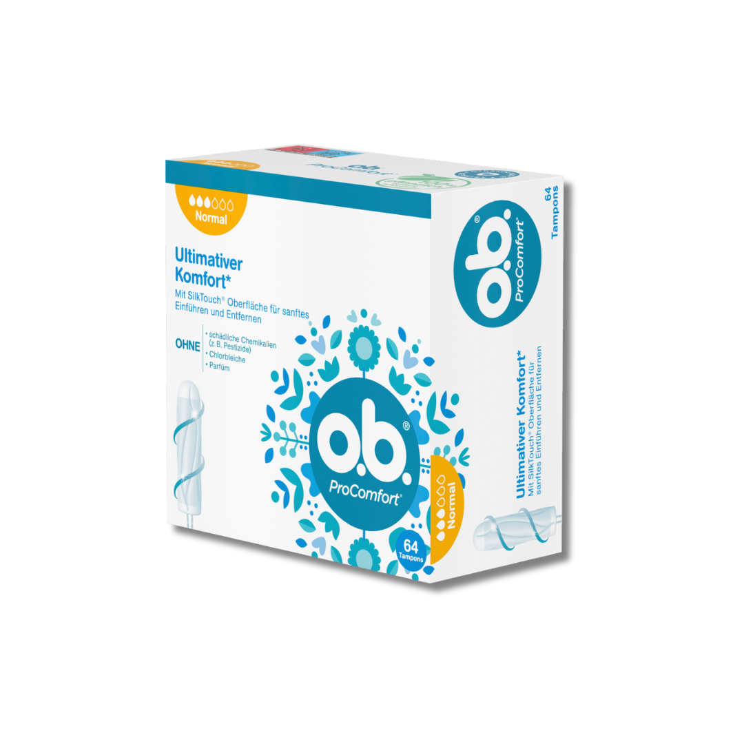 o.b. Tampons ProComfort Normal, 64 Pieces