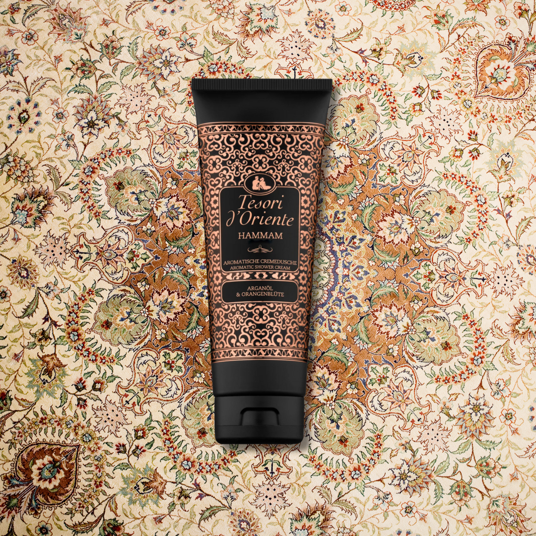 Tesori d'Oriente Cream Shower Hammam with Argan Oil & Orange Blossom, 250 ml