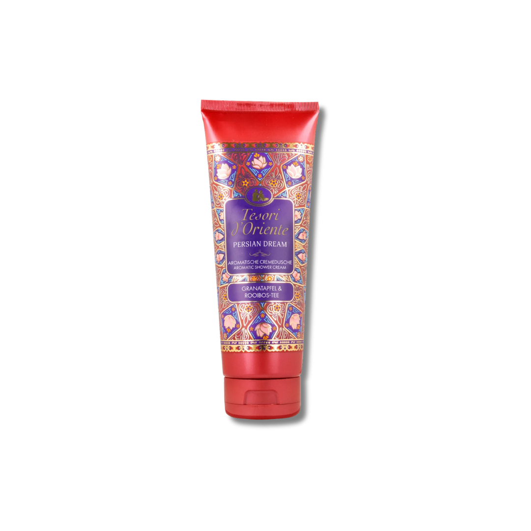 Tesori d'Oriente Cream Shower Persian Dream with Pomegranate & Rooibos Tea, 250 ml