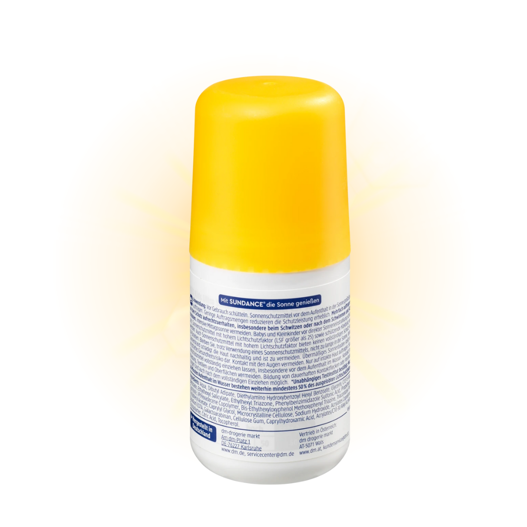 SUNDANCE Sun Roller for Kids, MED Ultra Sensitive, SPF 50+, 100 ml