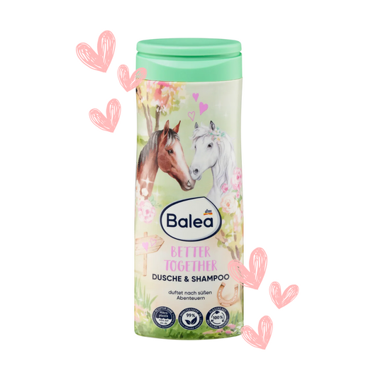 Balea Kids Shower & Shampoo 2in1 Better Together, 300 ml